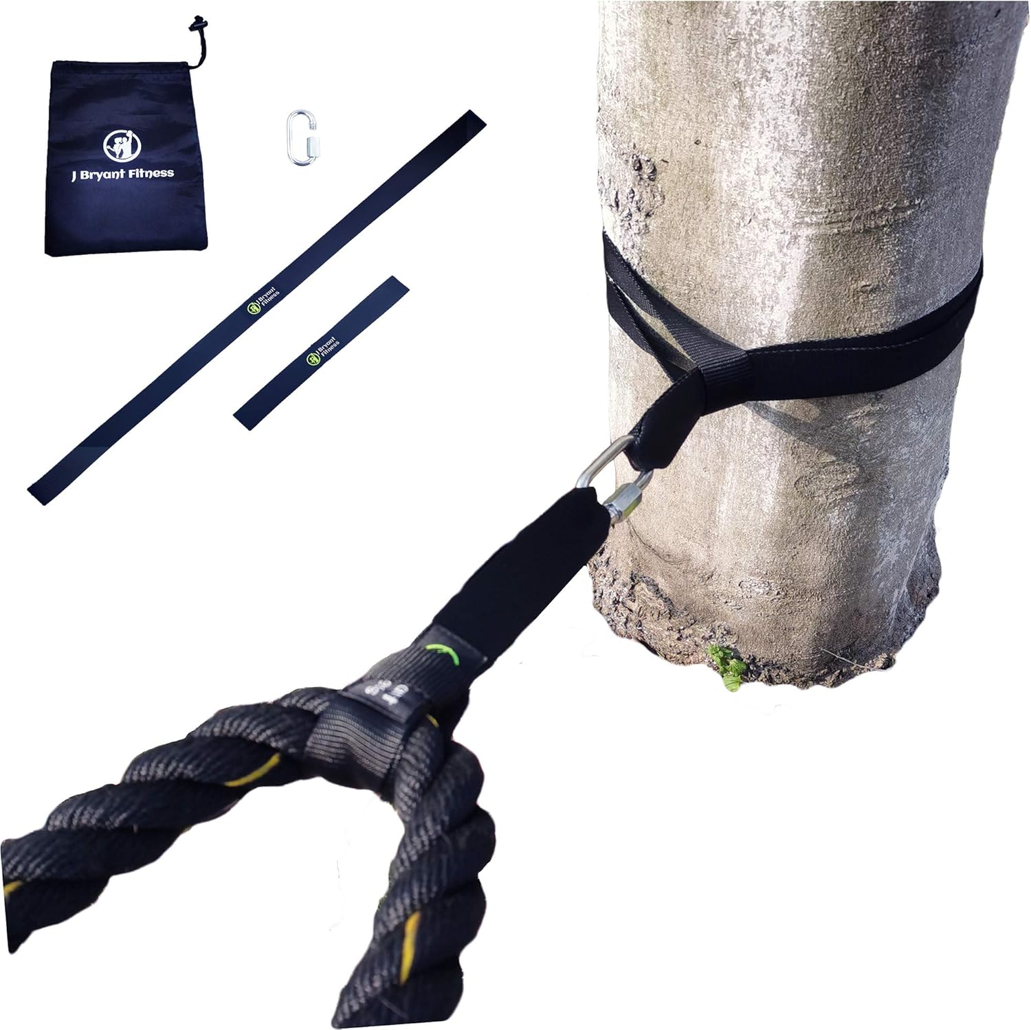 Home Gym Setup - Extra Long Battle Rope Anchor Strap