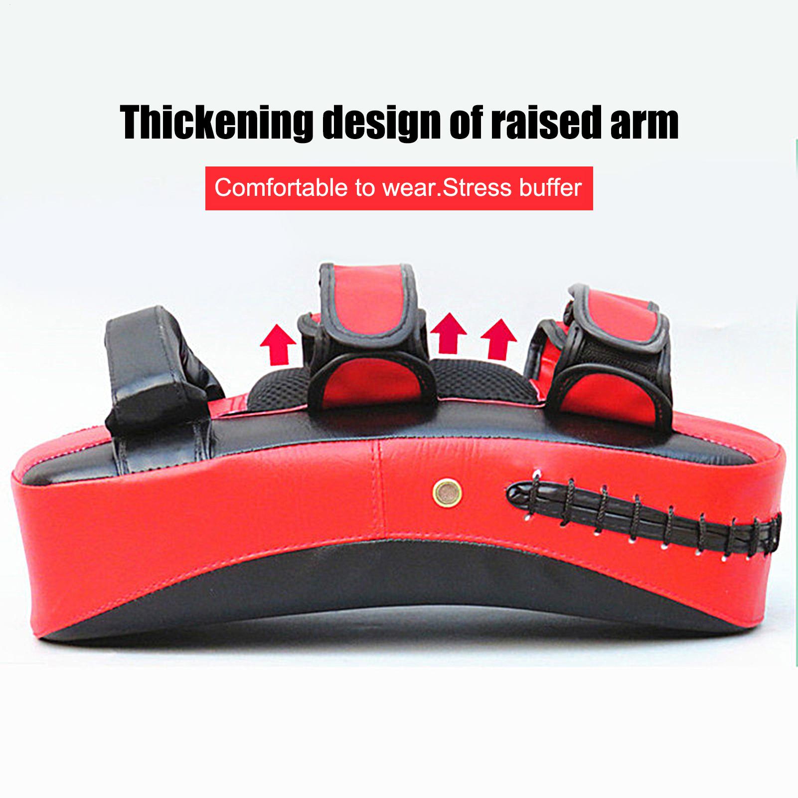Home Gym For Kids - Boxing Pads PU Leather Curved Punching