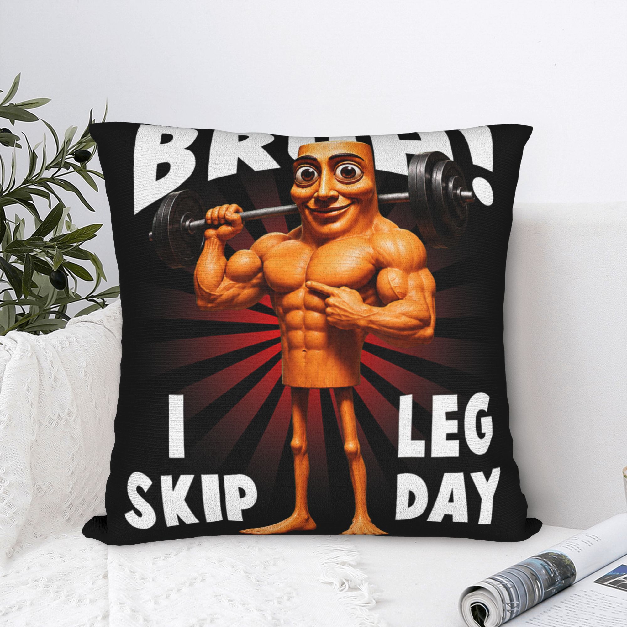 Bruh I Skip Leg Day Tung Tung  - Home Gym Leg Day avis et prix