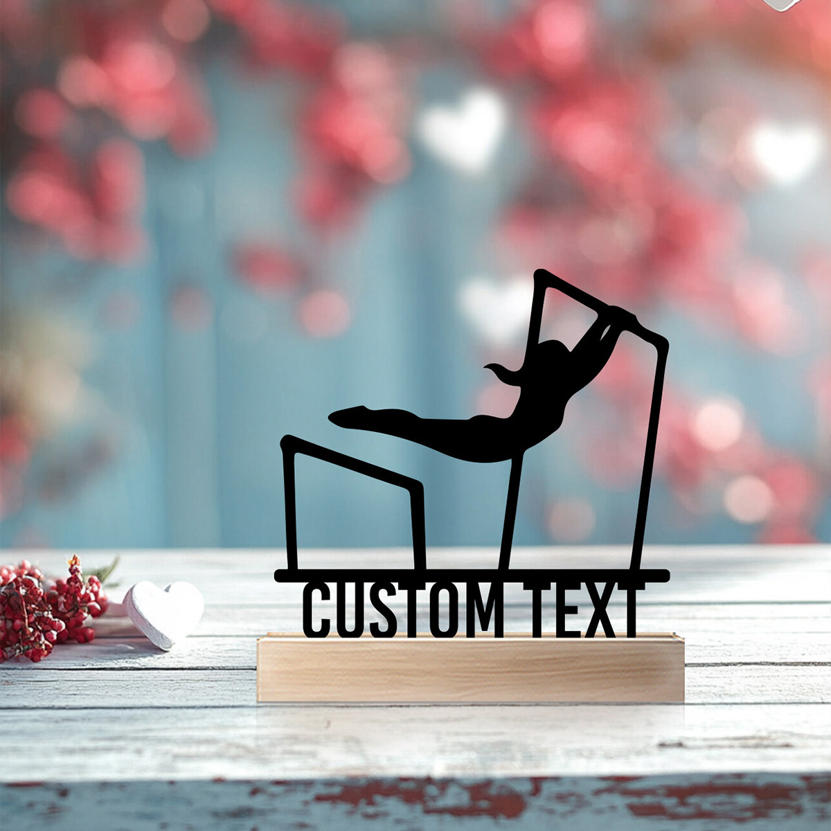 Custom Text Engraved Gymnast M - Home Gym Minimalist avis et prix