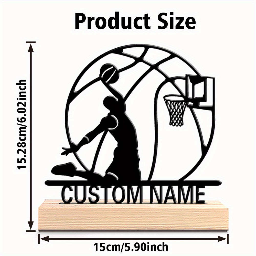 Personalized Basketball Player - Home Gym Names avis et prix