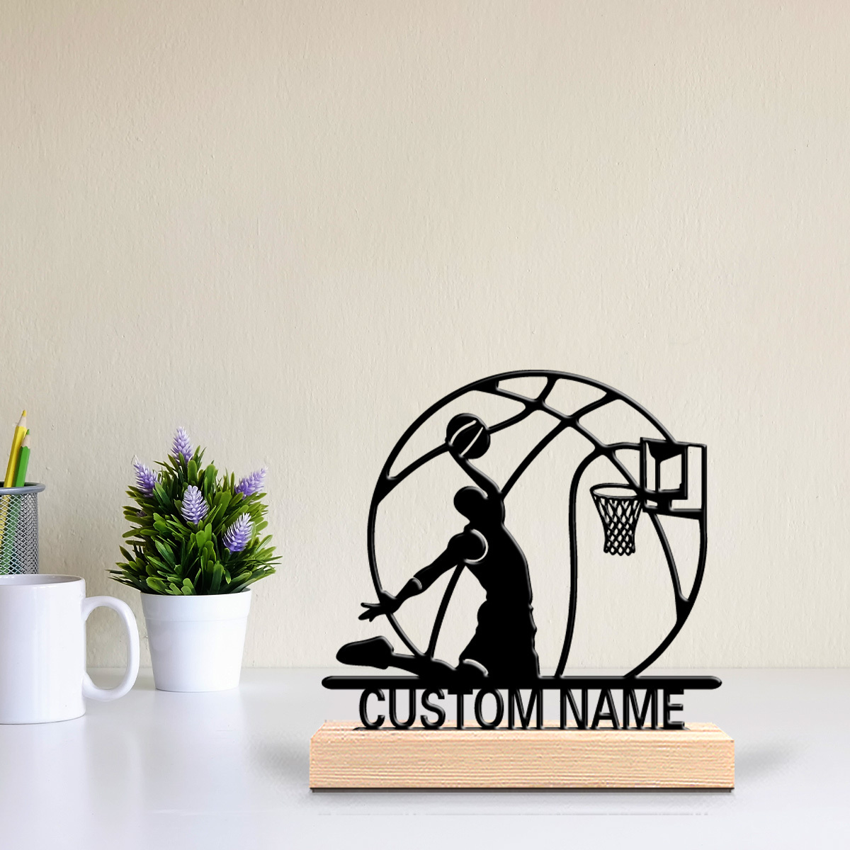 Personalized Basketball Player - Home Gym Names avis et prix