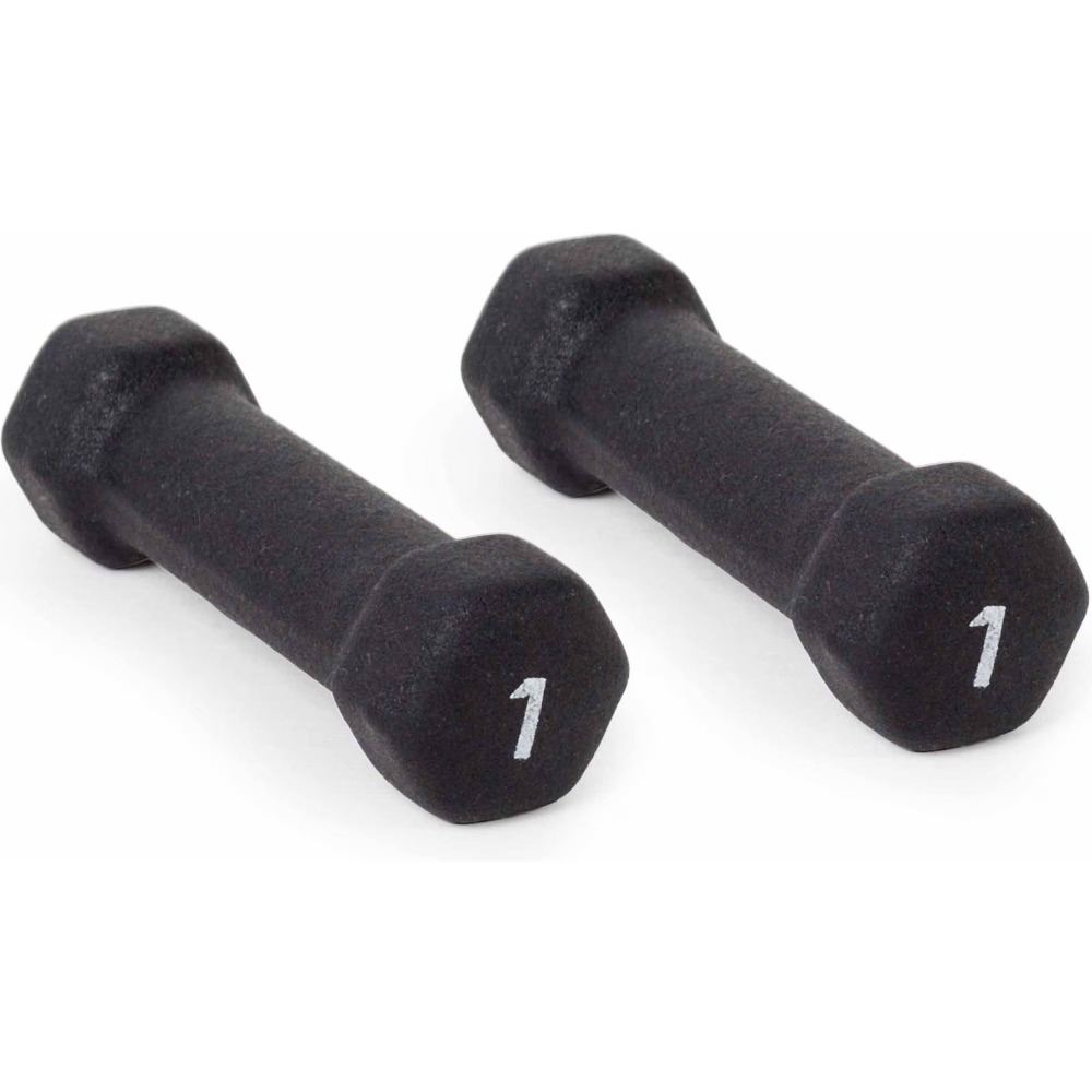 1lb Black Neoprene Dumbbell Pa - Home Gym Dumbbells avis et prix