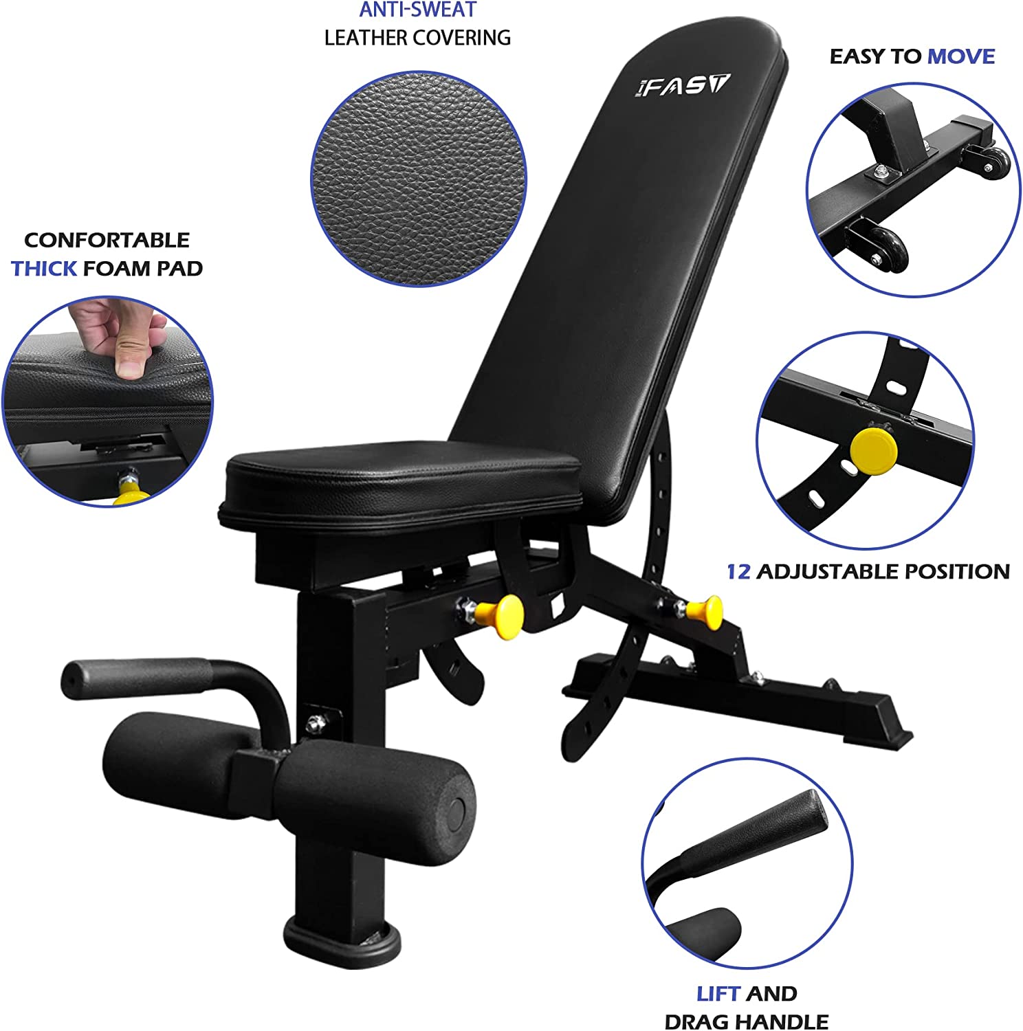 Adjustable Strength Training B - Home Gym Dumbbells avis et prix