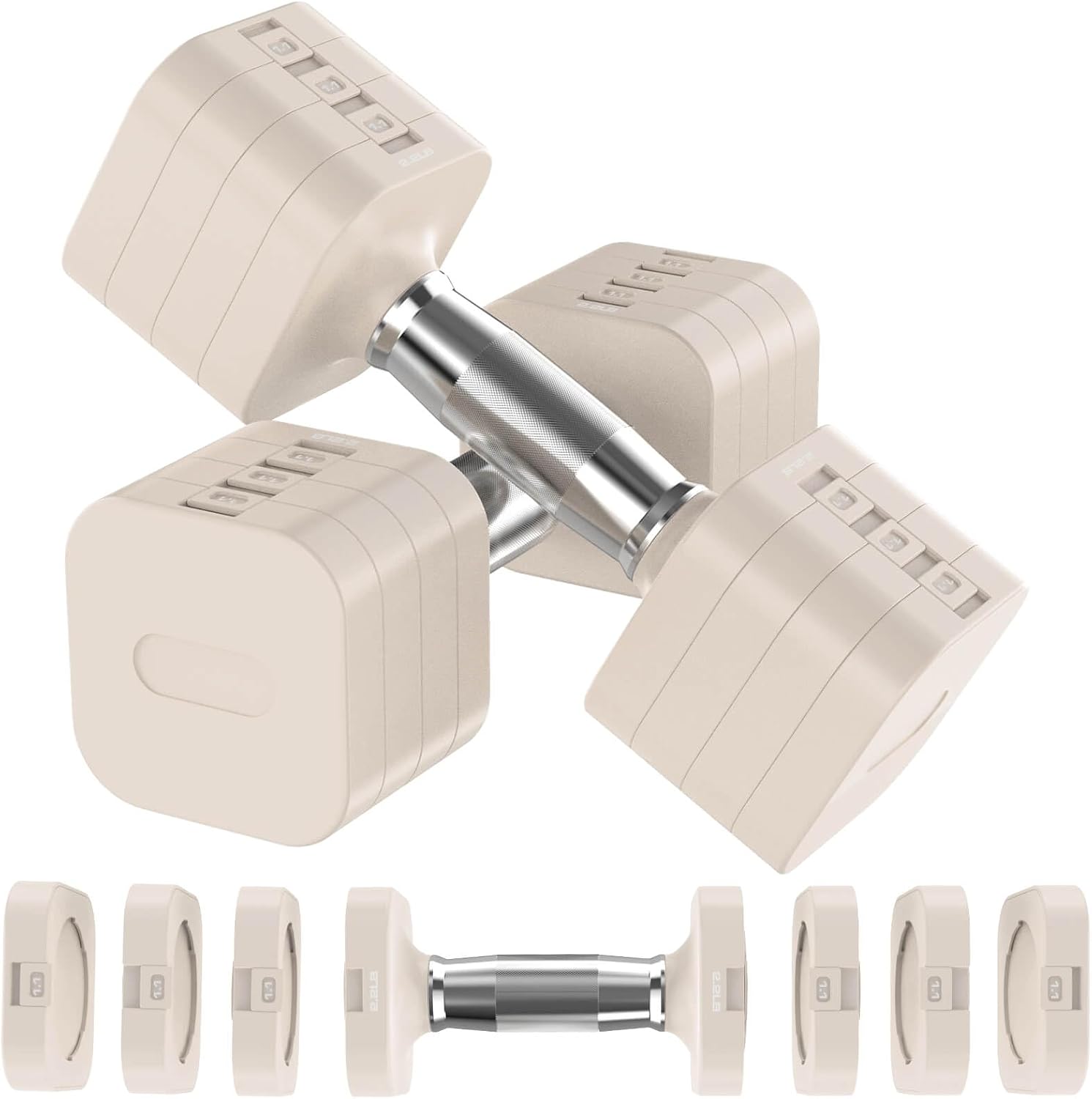 Adjustable Dumbbells Set, 22LB - Home Gym Dumbbells avis et prix