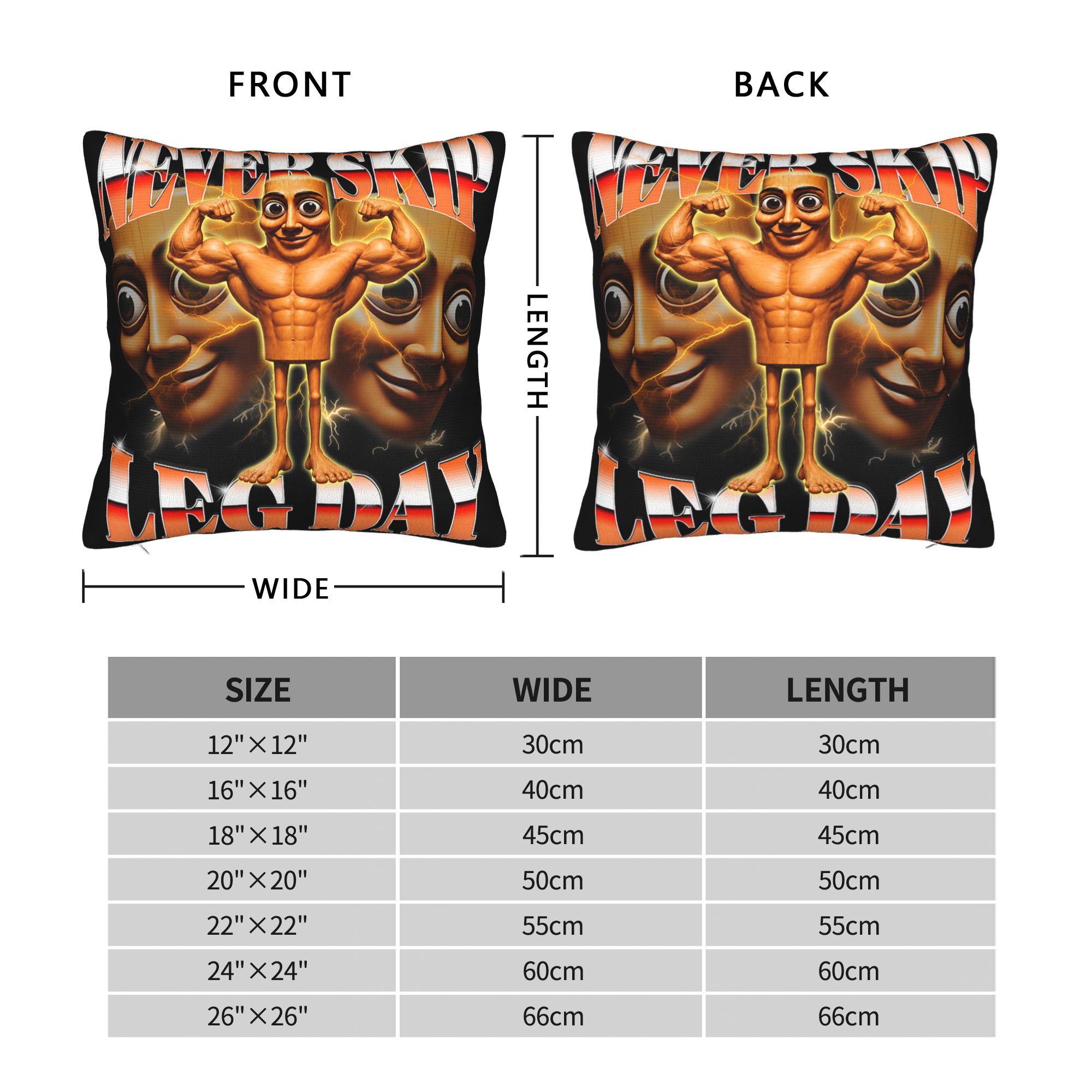 Tung Tung Sahur Never Skip Leg - Home Gym Leg Day avis et prix