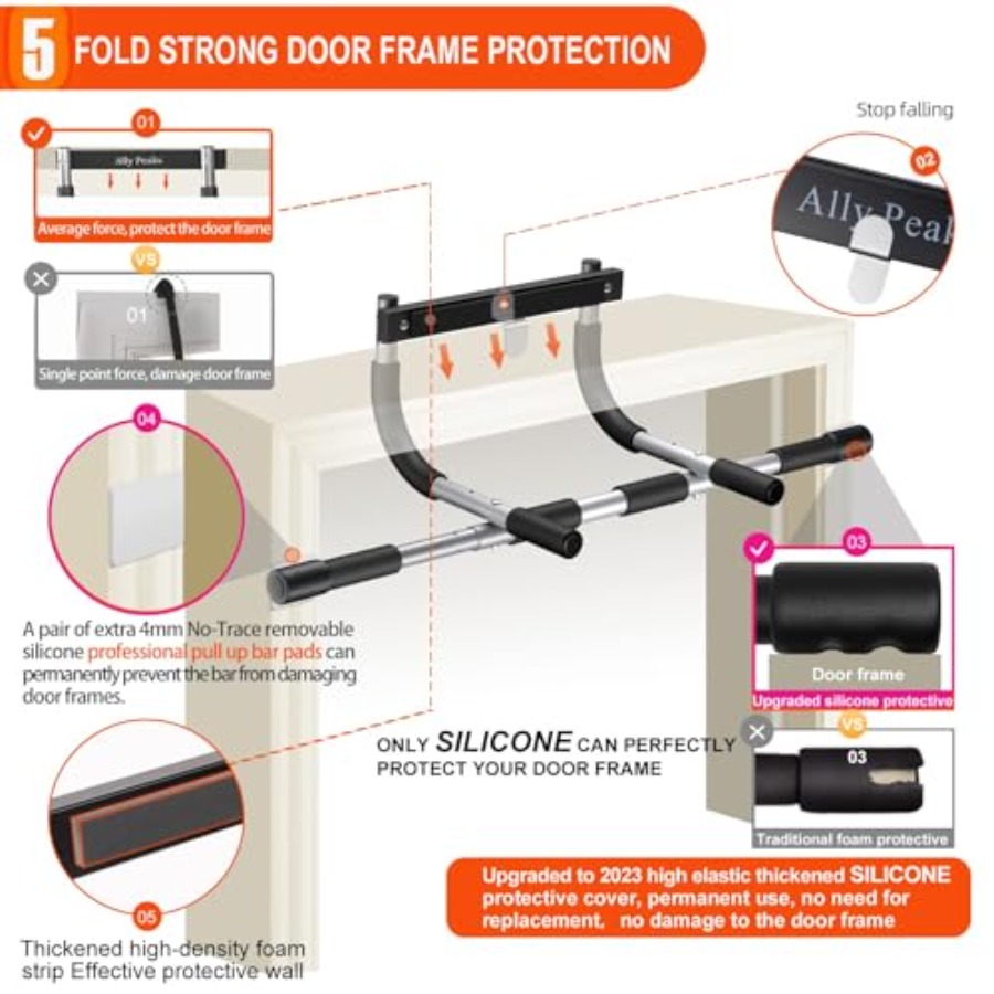 Pull Up Bar for Doorway, Multi - Chin Up Doorframe avis et prix
