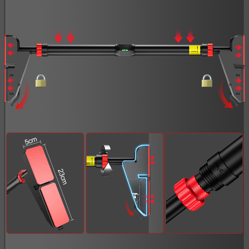Doorway Pull up Bar Budget-Fri - Home Gym Budget avis et prix