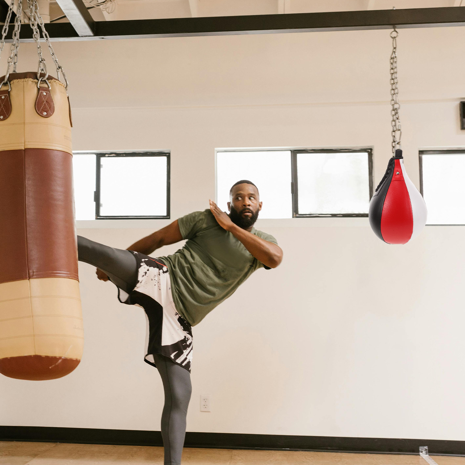 Suspending Boxing Ball Punchin - Home Gym Tools avis et prix