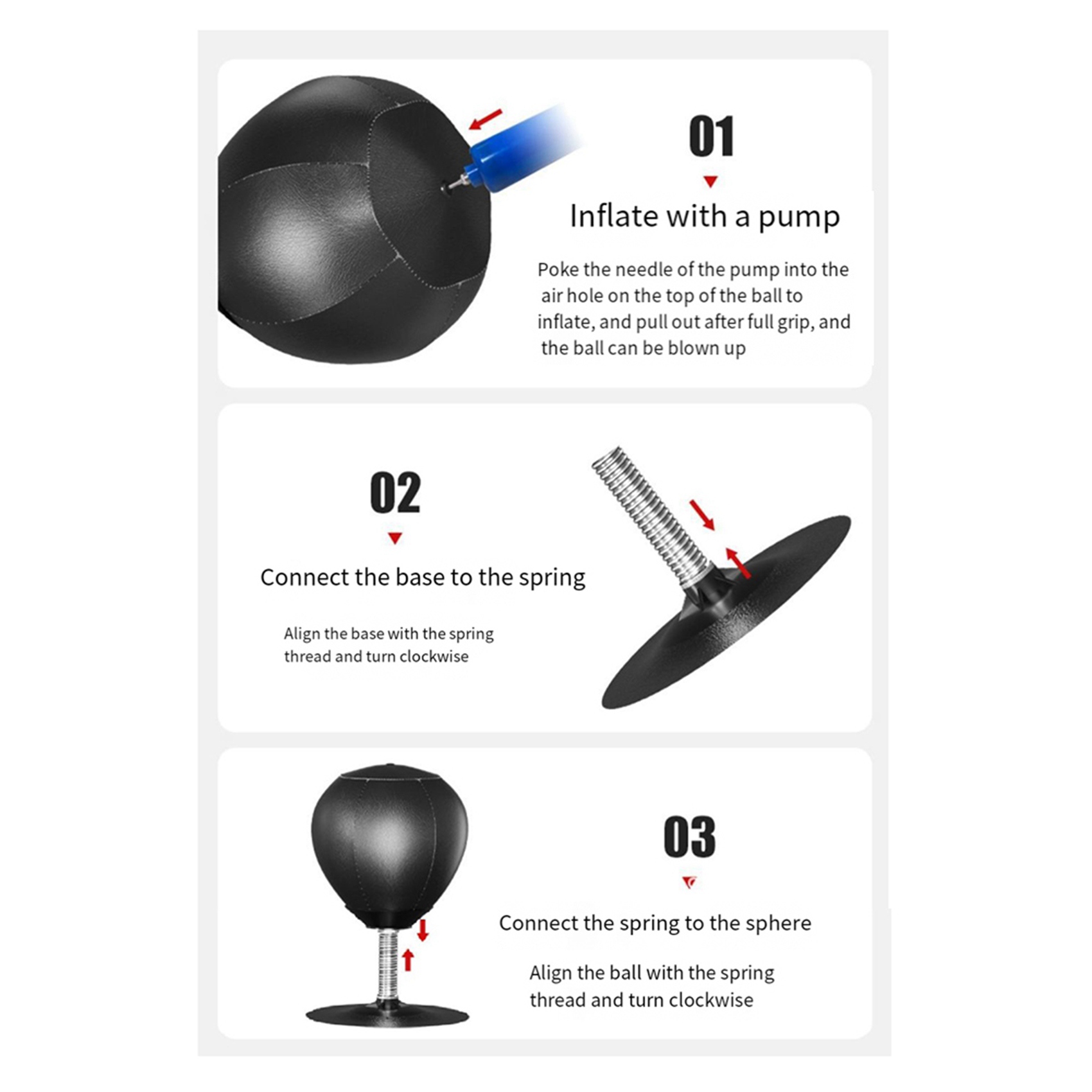 AINY-2X Desktop Boxing Punchin - Speed Bag Boxing avis et prix