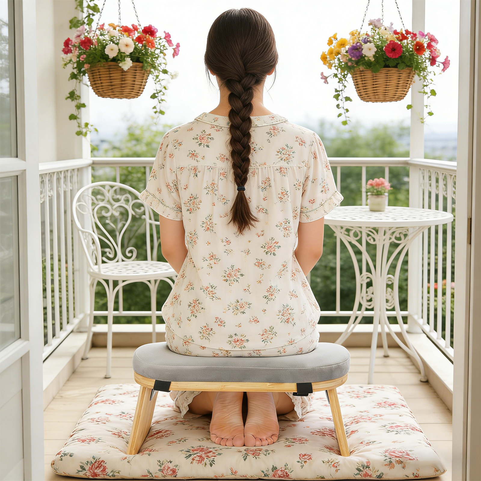 Foldable Meditation Bench, Por - Home Gym Minimalist avis et prix