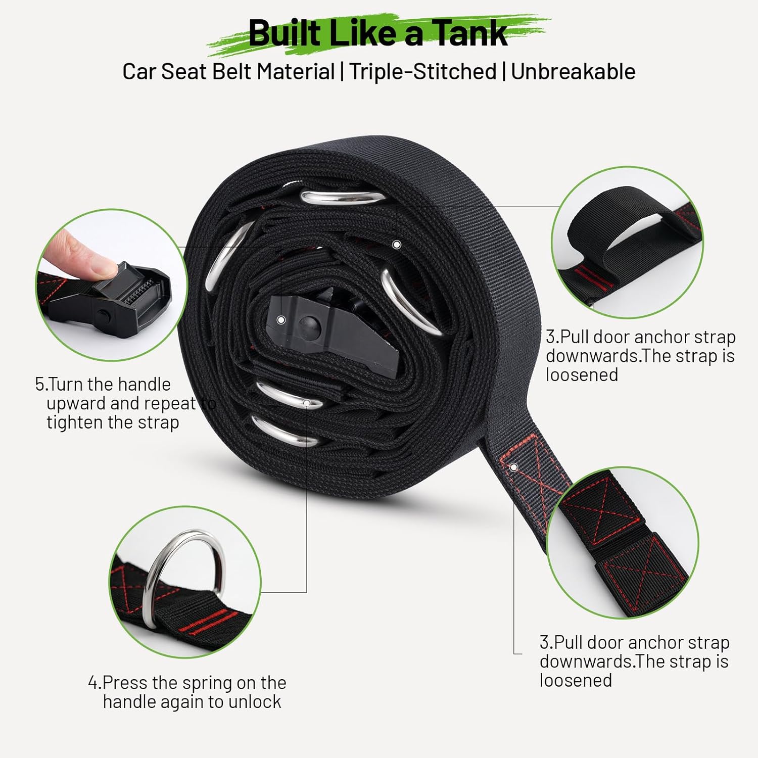 Door Anchor Strap for Resistan - Home Gym Setup avis et prix