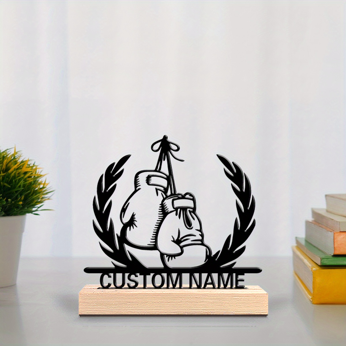 Personalized Boxer Metal Statu - Home Gym Names avis et prix