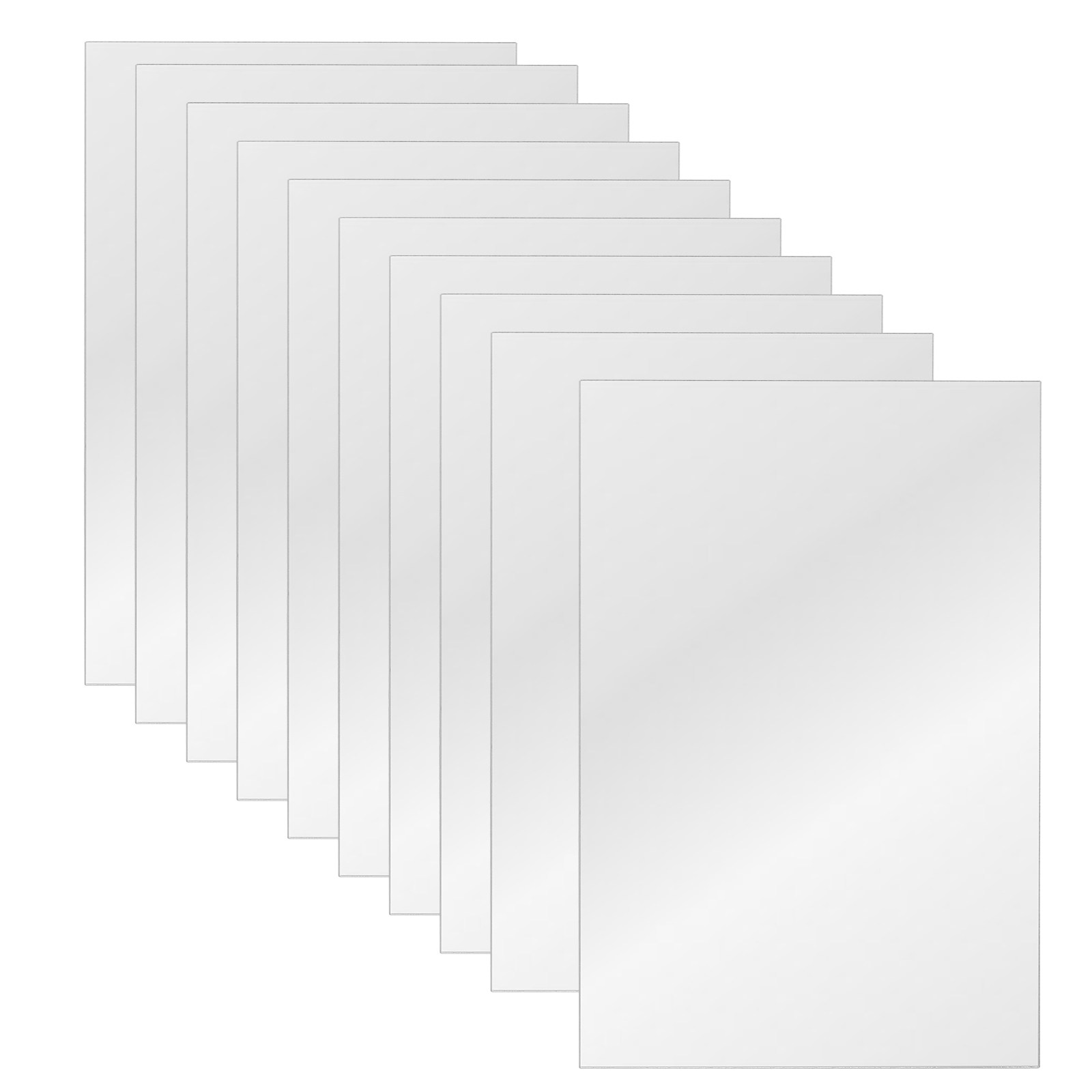 10Pcs Frameless Acrylic Mirror - Home Gym Minimalist avis et prix