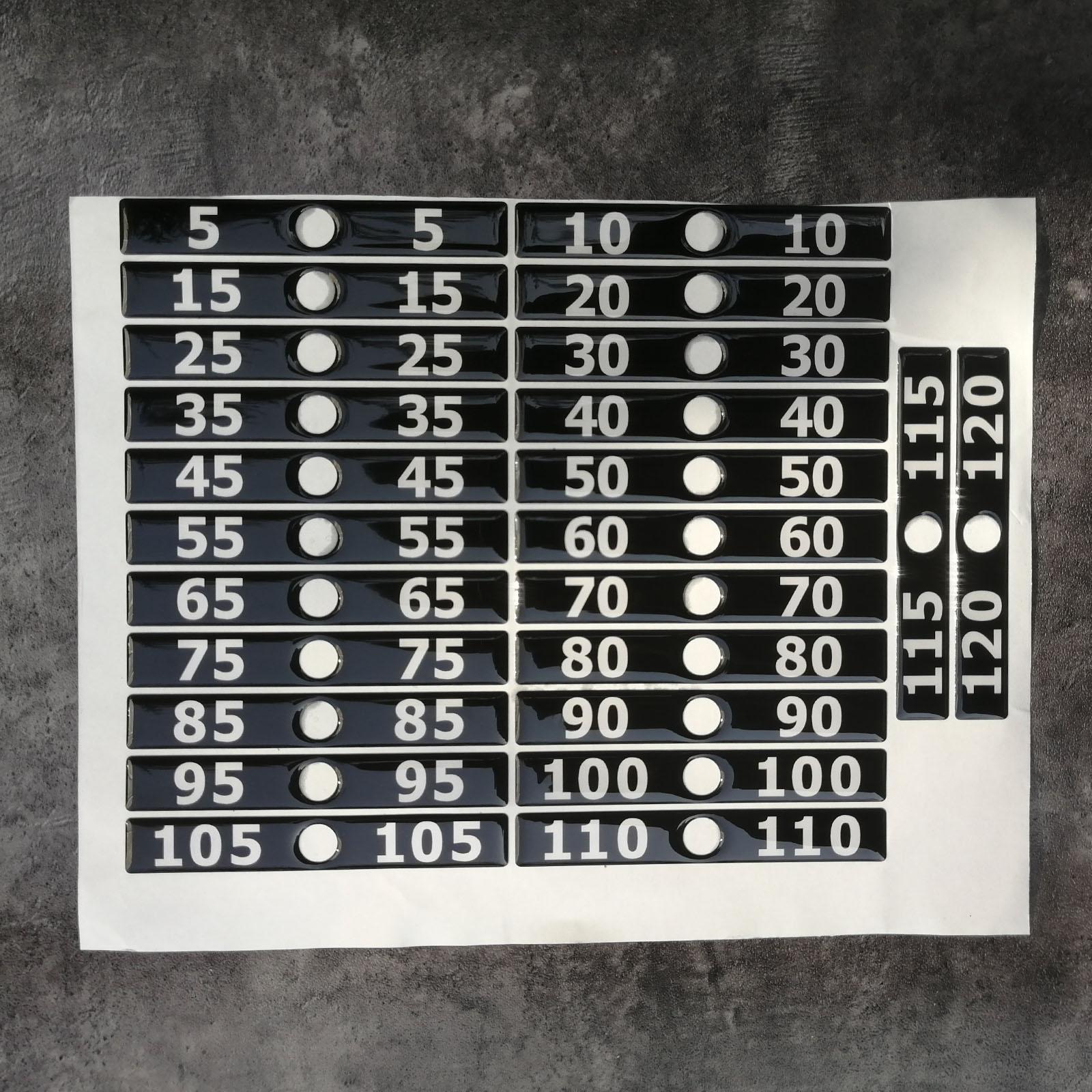 PVC Weight Stack Labels Gym Eq - Home Gym Setup avis et prix