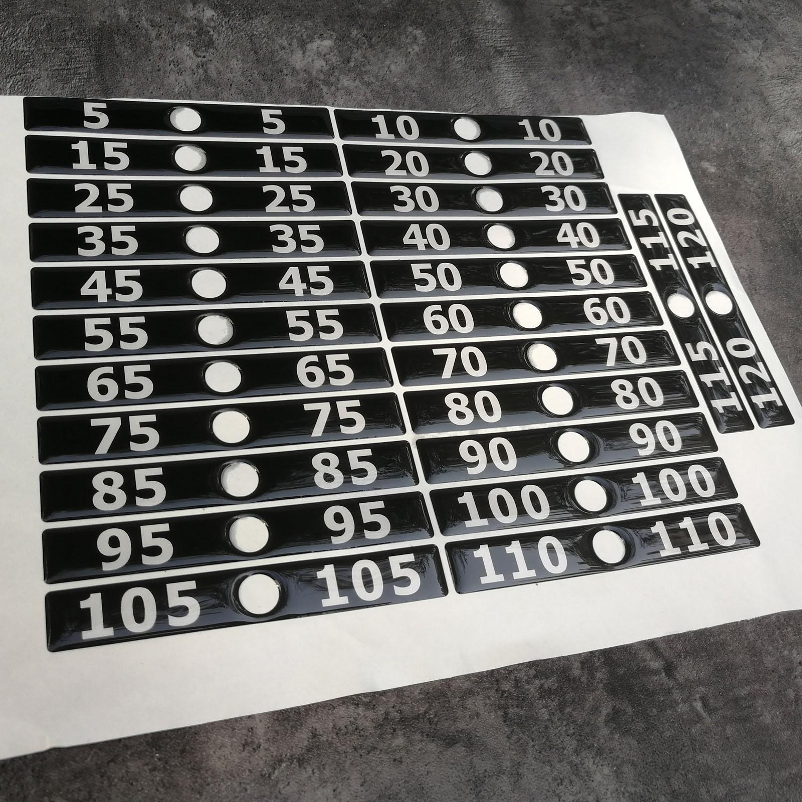 PVC Weight Stack Labels Gym Eq - Home Gym Setup avis et prix