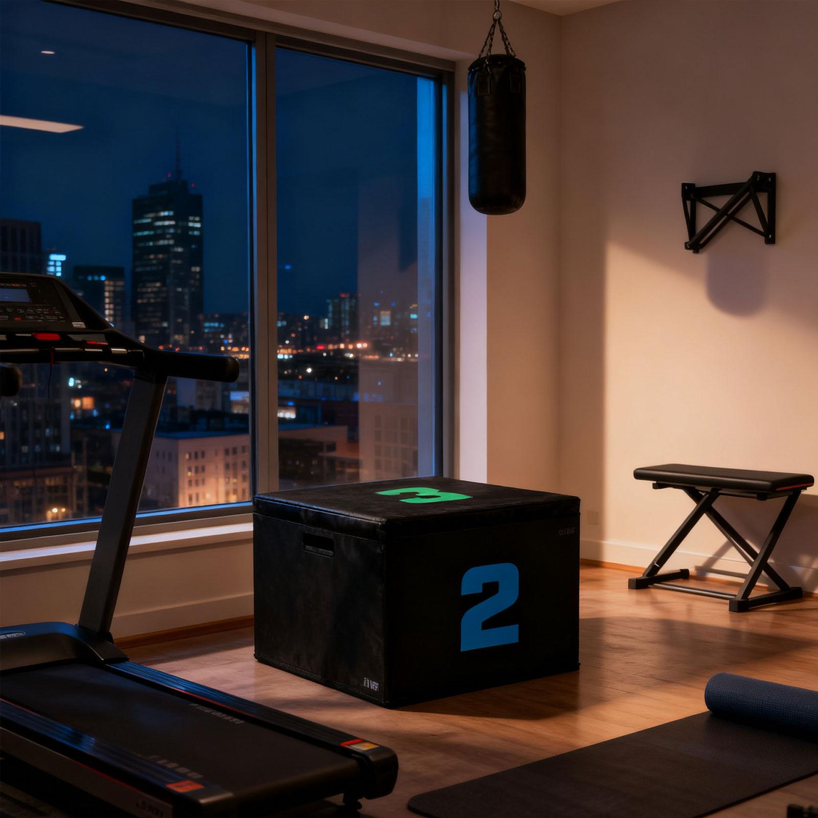 PVC Plyometric Jump Box Step P - Home Gym Setup avis et prix