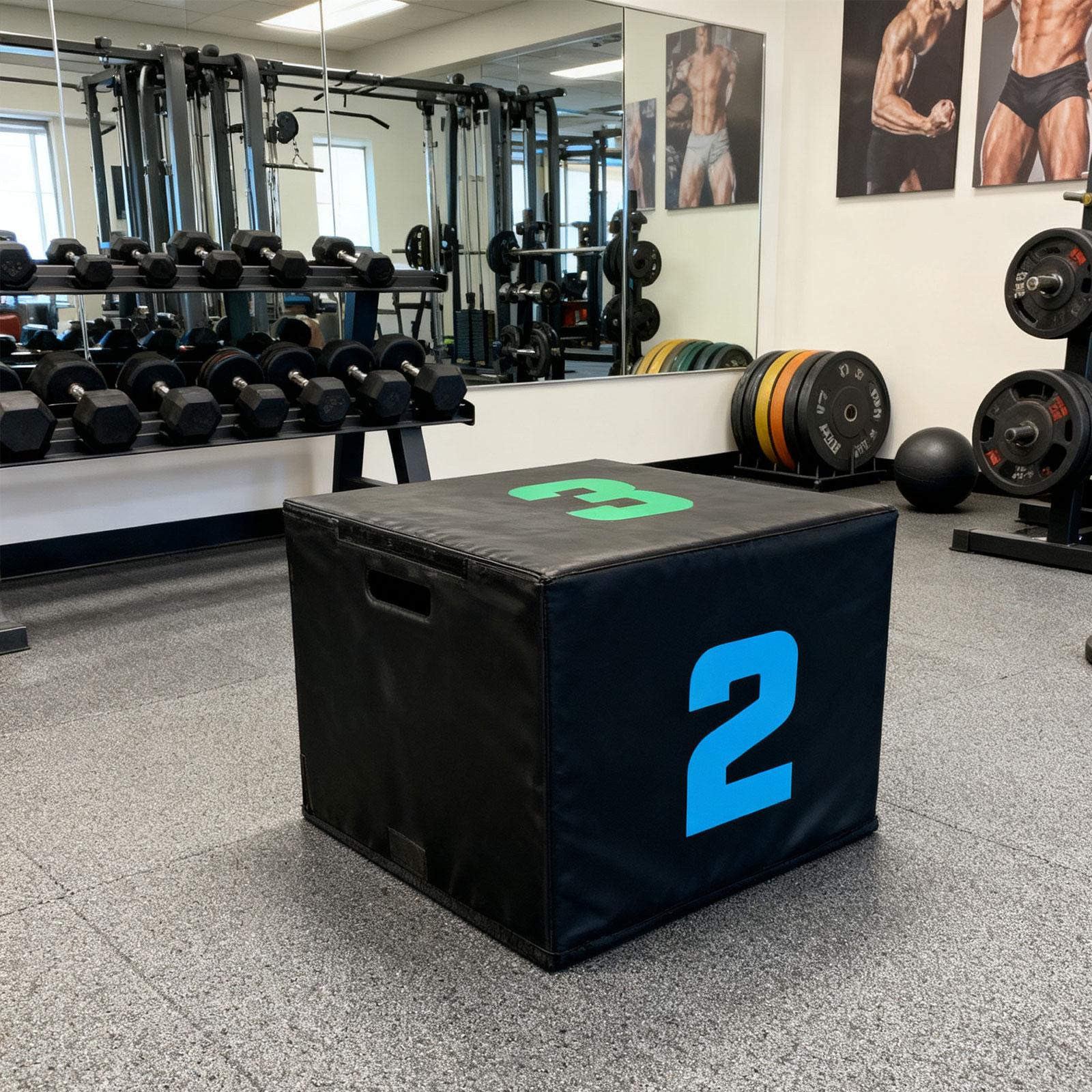 PVC Plyometric Jump Box Step P - Home Gym Setup avis et prix