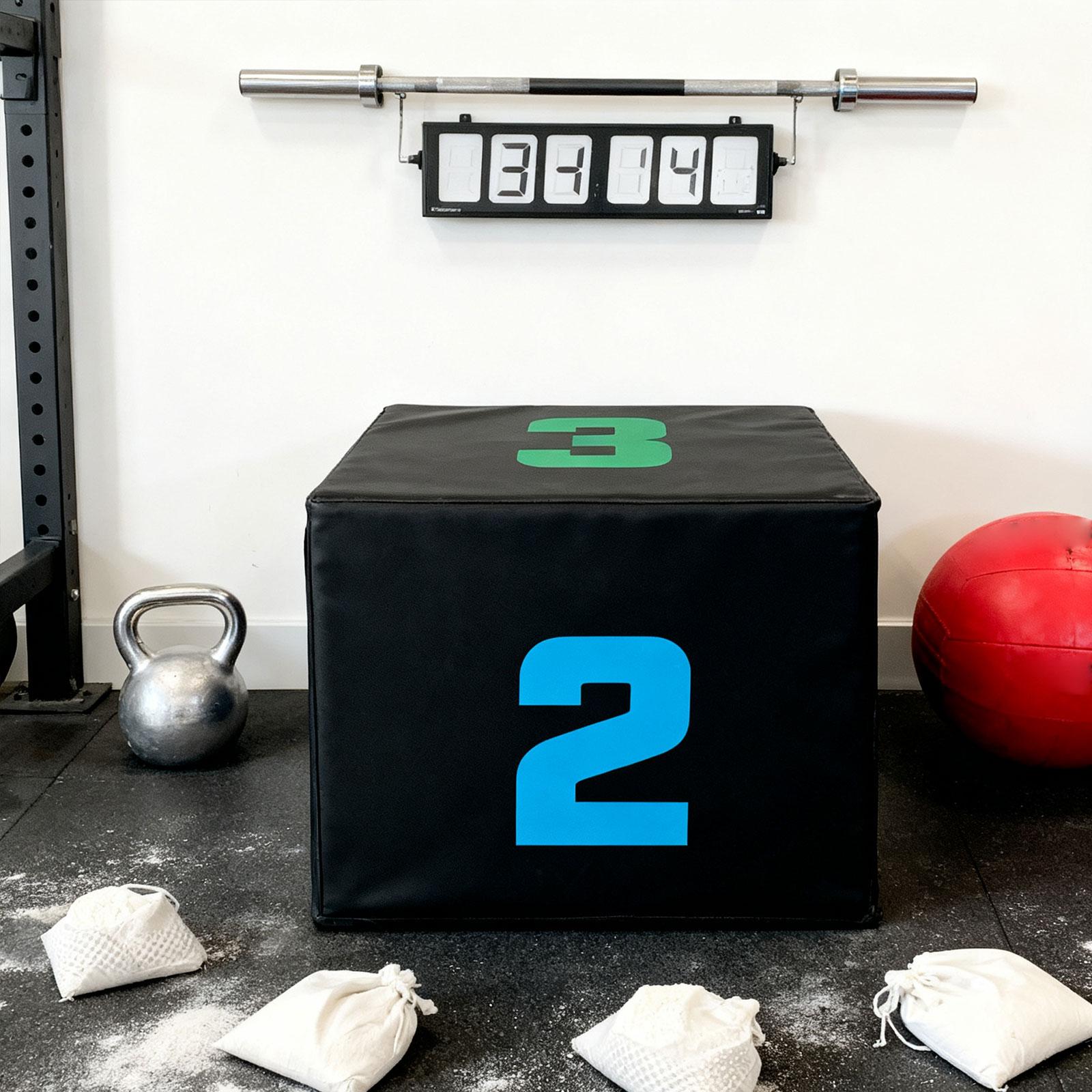 PVC Plyometric Jump Box Step P - Home Gym Setup avis et prix