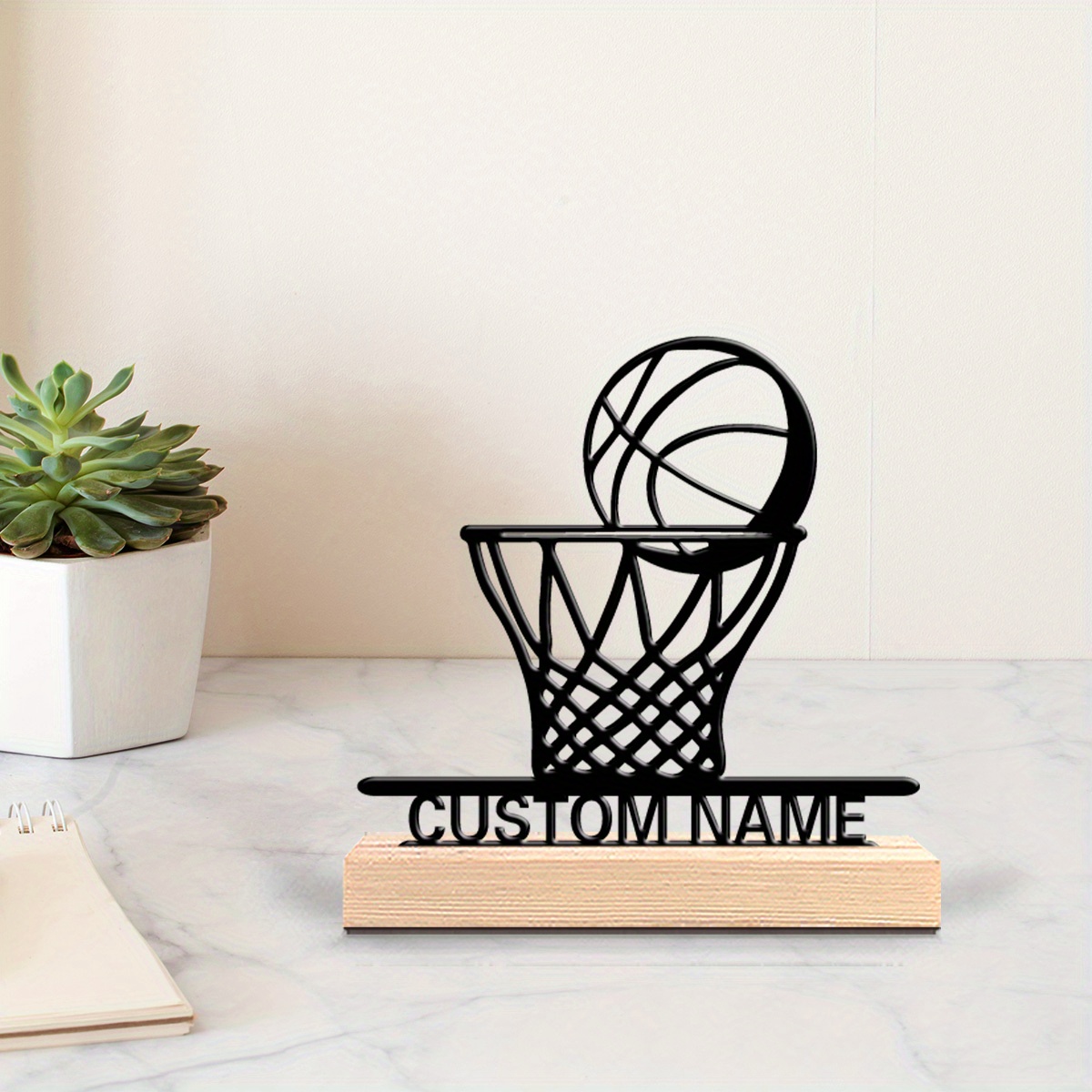 Personalized Basketball Hoop M - Home Gym Names avis et prix