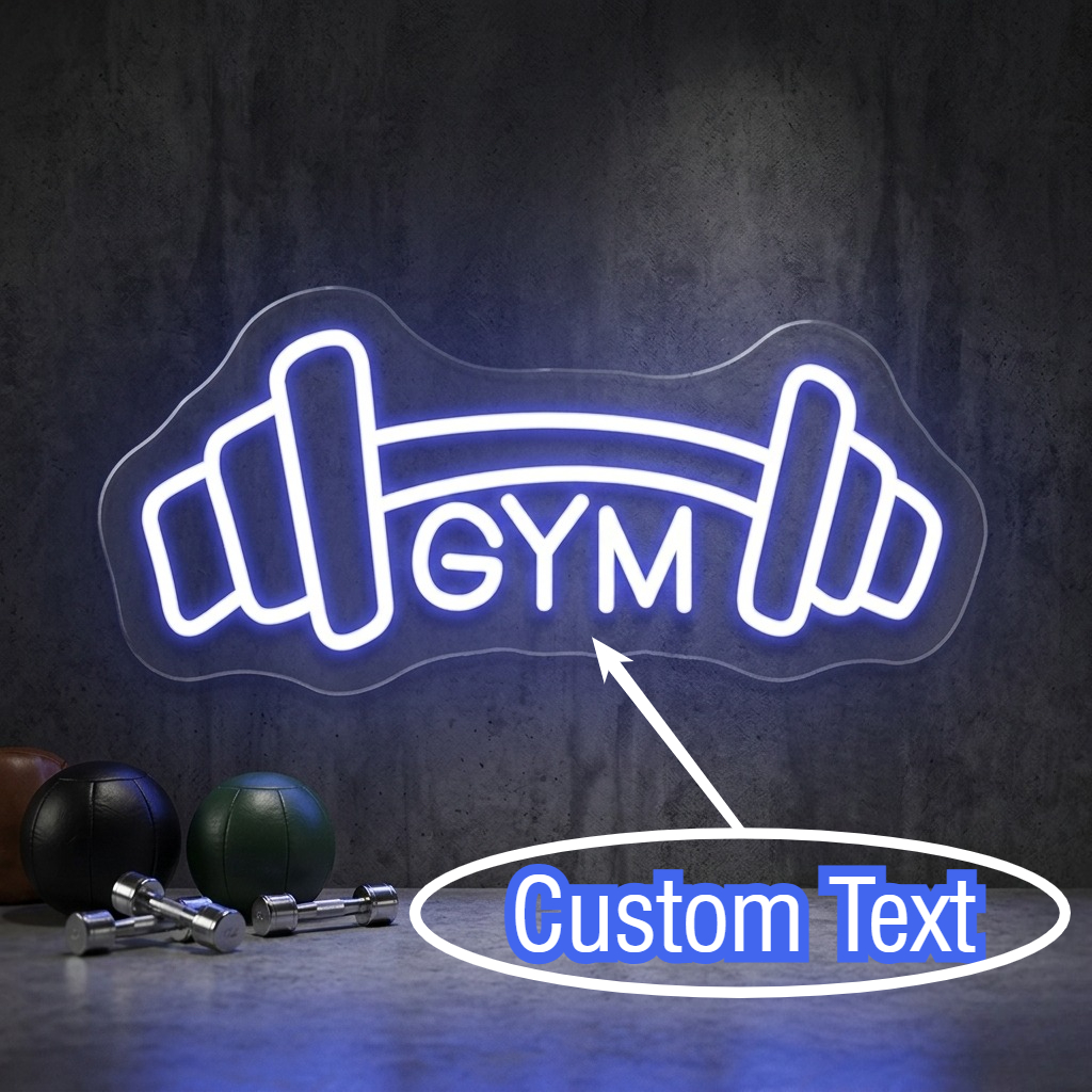 Custom Home Gym Neon Sign LED  - Home Gym Names avis et prix