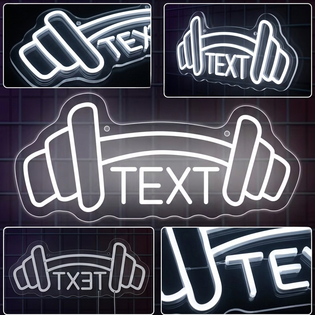 Custom Home Gym Neon Sign LED  - Home Gym Names avis et prix