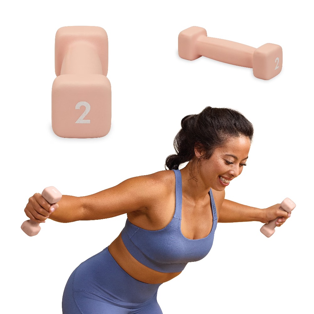 Neoprene Coated 2 Pound Dumbbe - Home Gym Dumbbells avis et prix