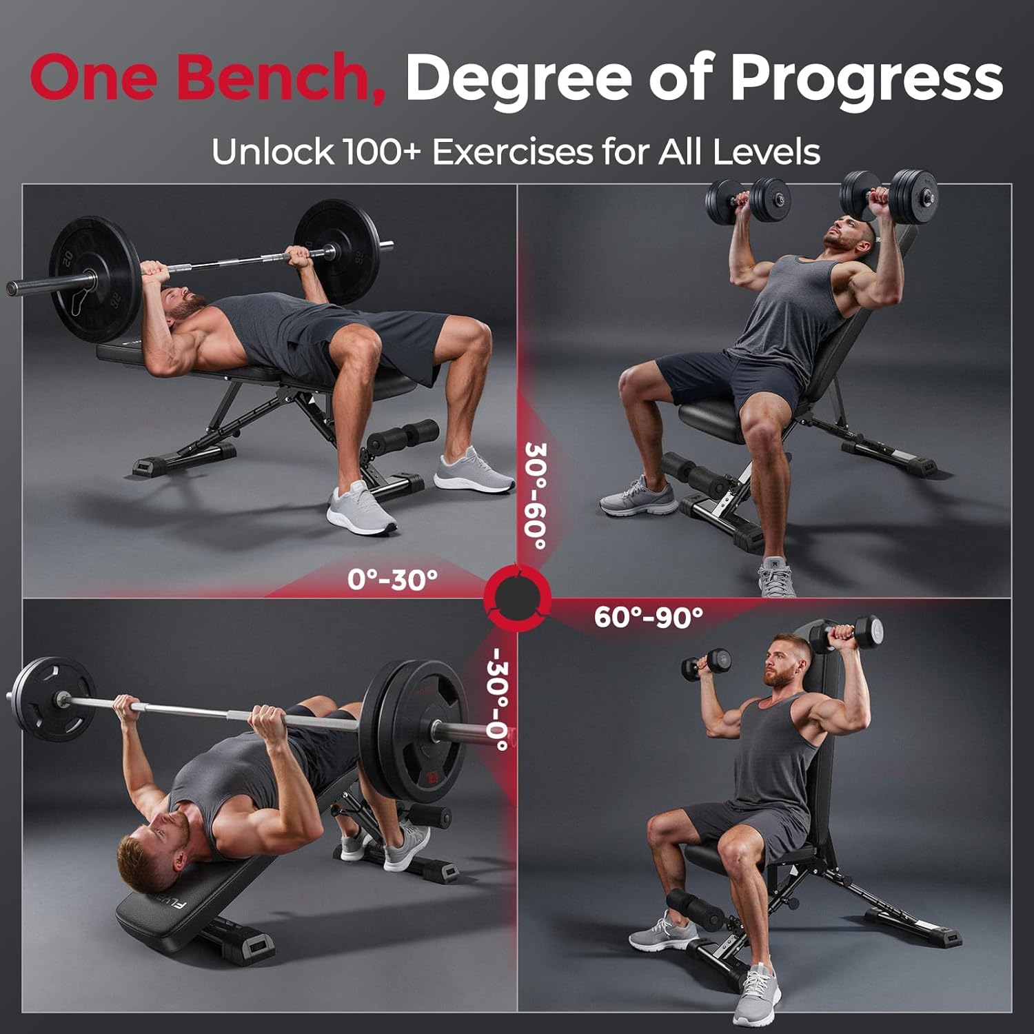 Adjustable Weight Bench 800LBS - Home Gym Training avis et prix