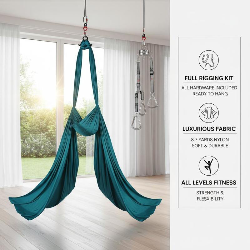 Aerial Yoga Hammock 8M For Stu - Home Gym Setup avis et prix