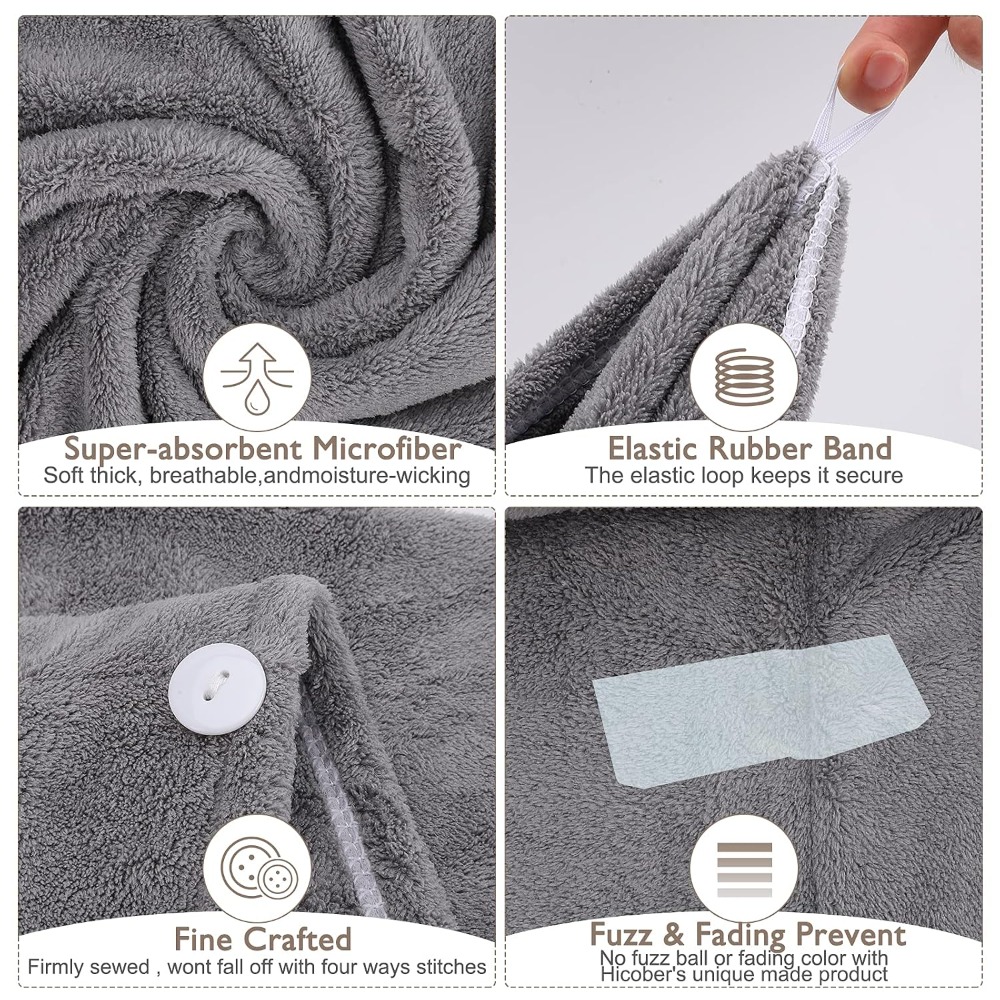 Microfiber Hair Towel Twist Tu - Home Gym For Kids avis et prix