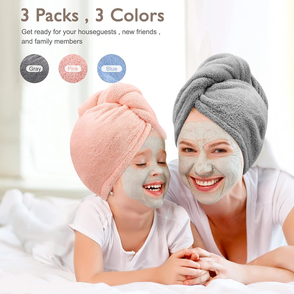 Microfiber Hair Towel Twist Tu - Home Gym For Kids avis et prix