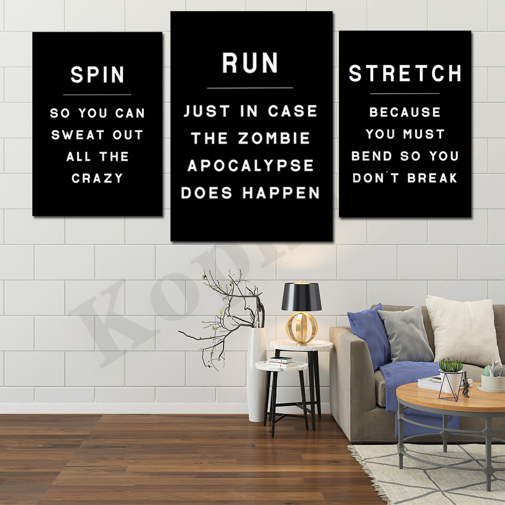 Gym wall art | home gym decor  - Home Gym Minimalist avis et prix