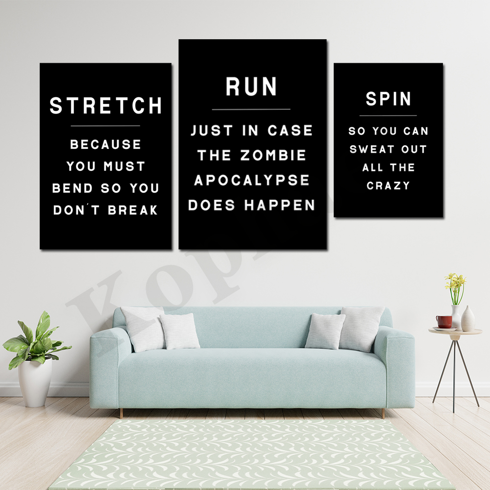 Gym wall art | home gym decor  - Home Gym Minimalist avis et prix